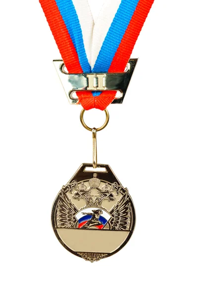 Medalha Desportiva. Fotos isoladas em fundo branco — Fotografia de Stock