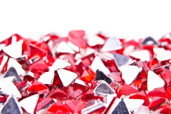 Kis piros kristályok — Stock Fotó