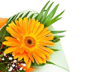 çiçek buketi gerbera