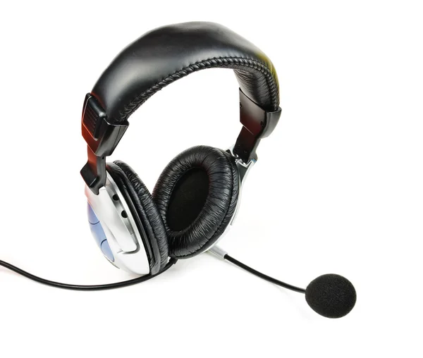 Headset with microphone — Stock Photo, Image