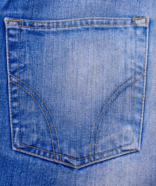 Back pocket jeans — Stock Photo, Image