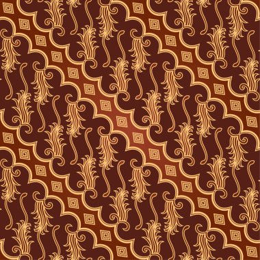 Seamless Batik Pattern clipart