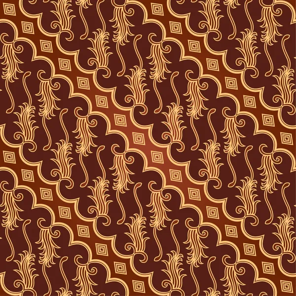 Modèle batik sans couture — Image vectorielle