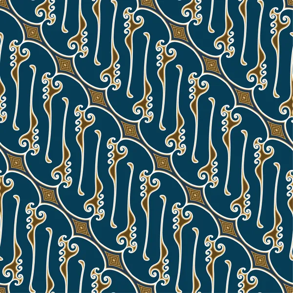 Naadloze batik patroon — Stockvector