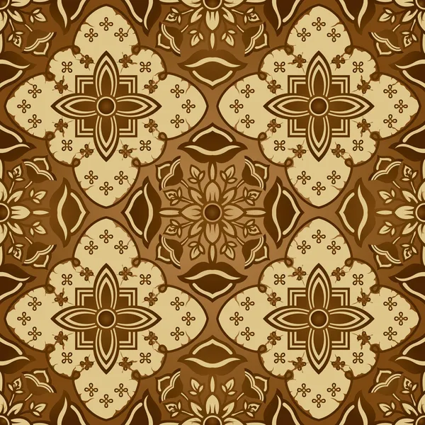 Naadloze batik patroon — Stockvector