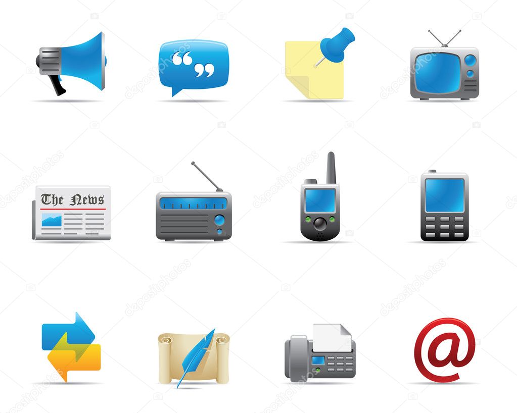 Web Icons - More Communication