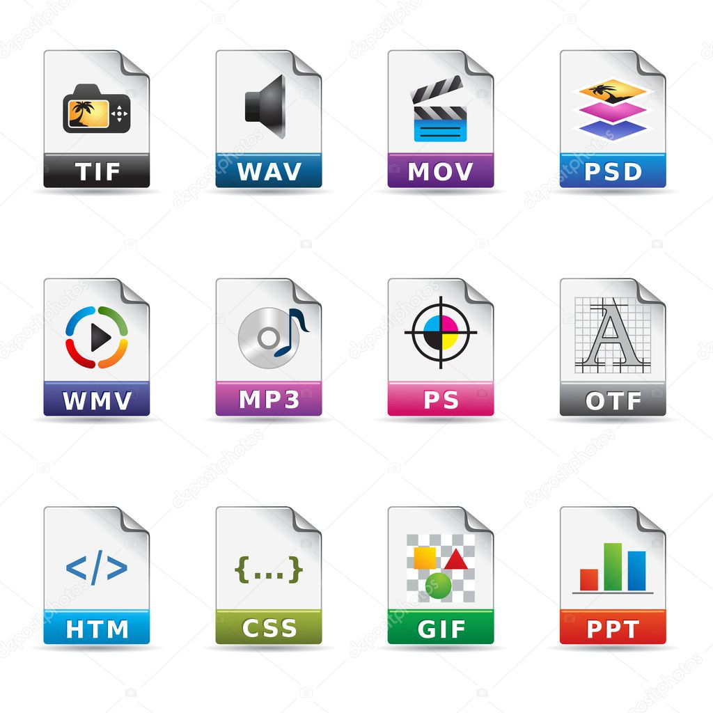 Web Icons - More File Formats