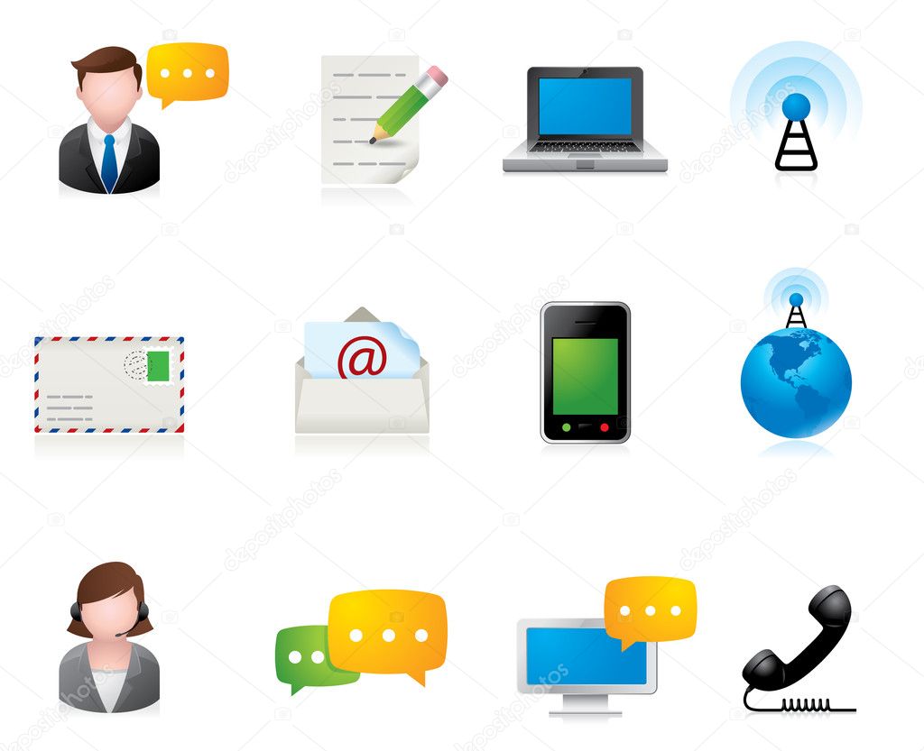 Web Icons - Communication