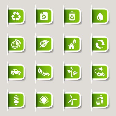 Label - Ecological Web Icons clipart