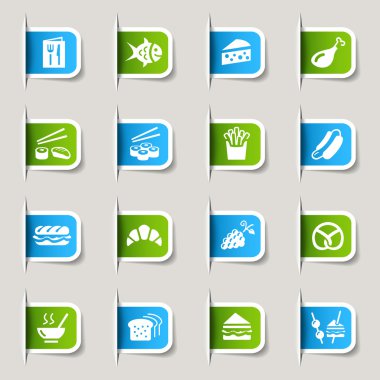 Label - Food Icons clipart