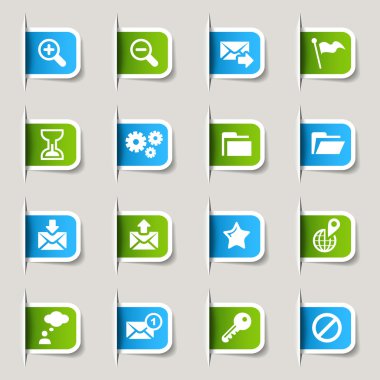 Label - Website and Internet Icons clipart