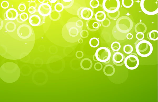 Vector abstract green background — Stock Vector