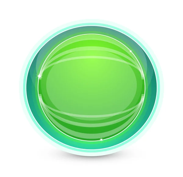Abstracte glas cirkel — Stockvector