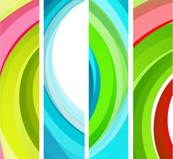 Abstract vector banner — Stock Vector