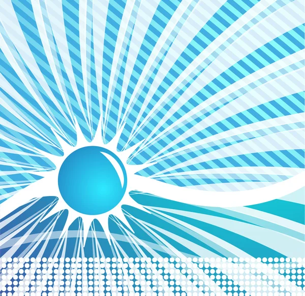Abstract vector blue background — Stock Vector