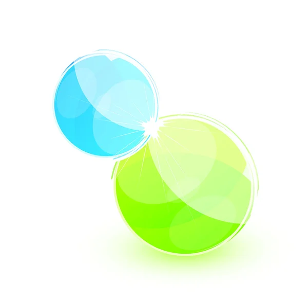 Eco formes de verre — Image vectorielle