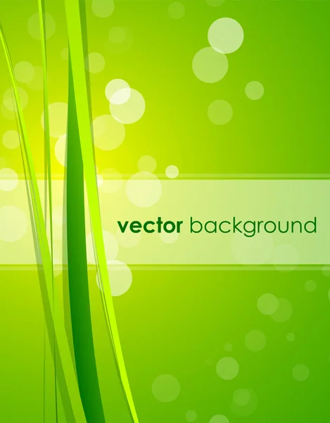 Vert herbe ligne fond — Image vectorielle