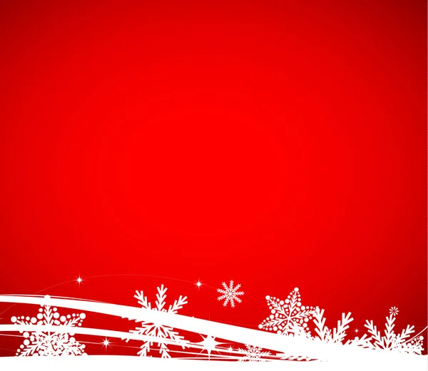 Kırmızı Noel arka plan — Stok Vektör