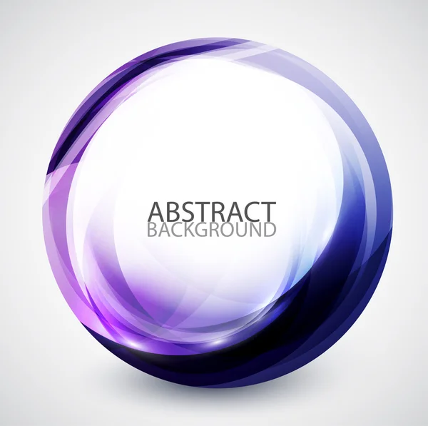 Abstracte swirl energie cirkel — Stockvector