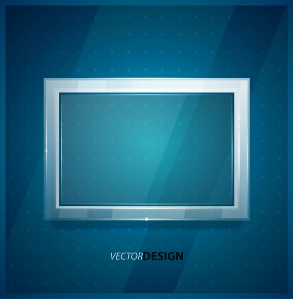 Fondo de pantalla de vidrio — Vector de stock