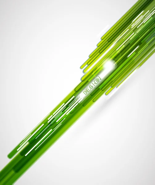 Grüne gerade Linien Hintergrund — Stockvektor