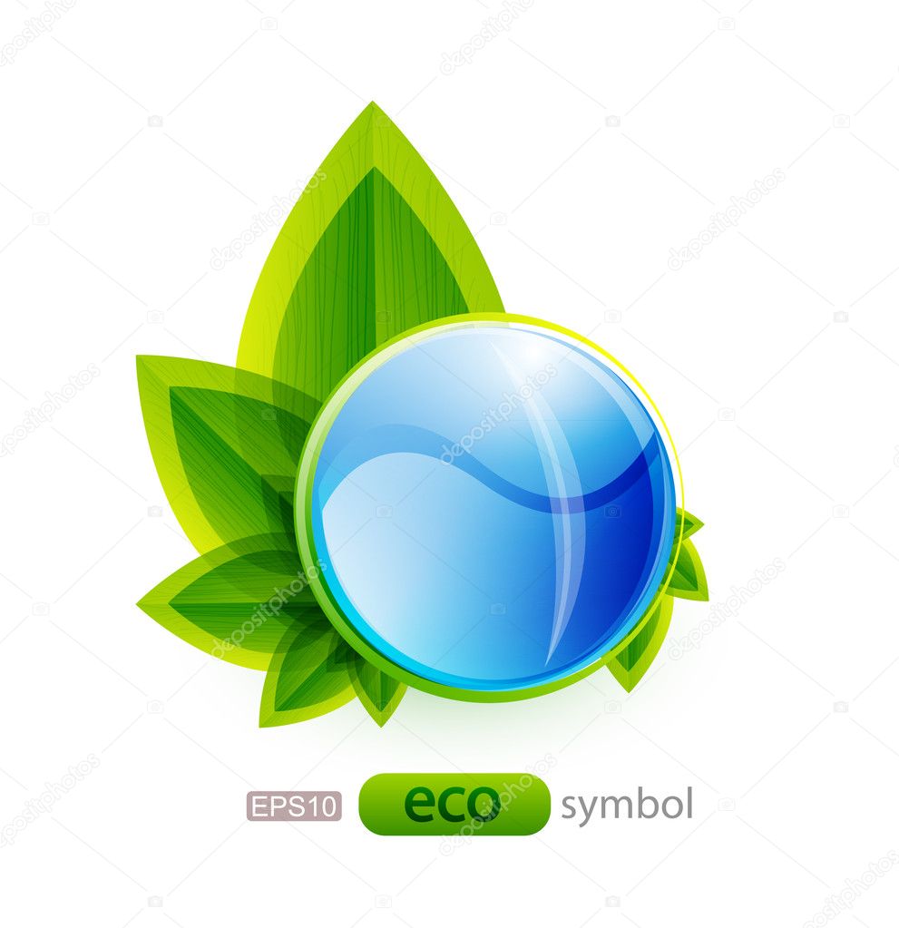 Vector eco nature concept