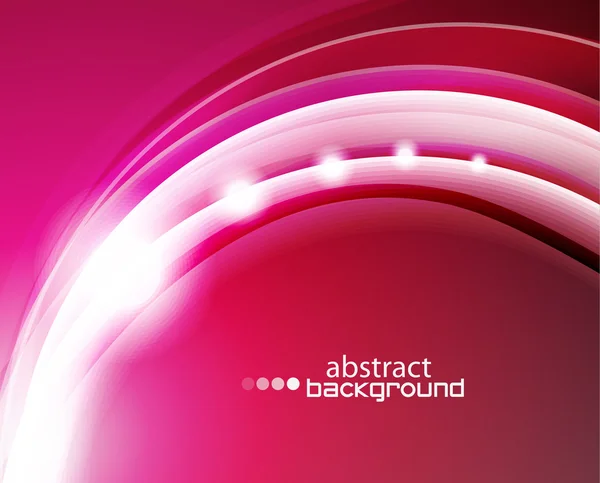 stock vector Red wave abstract vector background