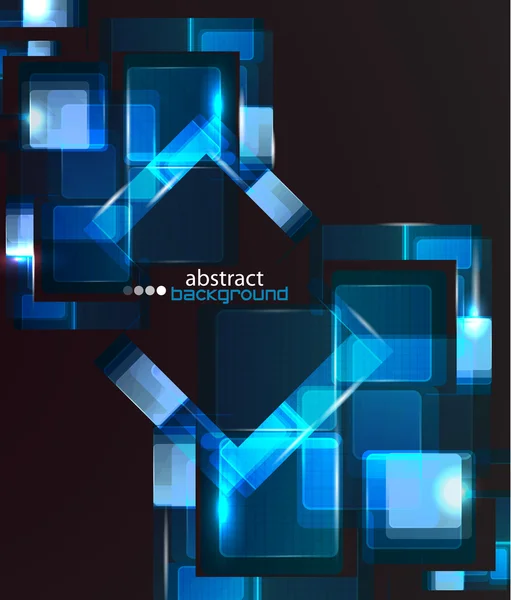 Techno abstraktní pozadí — Stockový vektor