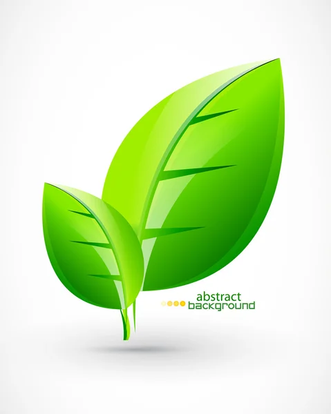 Natura verde concept fundal — Vector de stoc