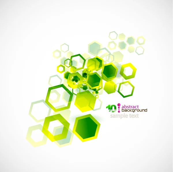 Abstract shapes vector background — Stock Vector