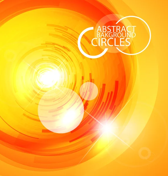 Vidro techno círculos — Fotografia de Stock