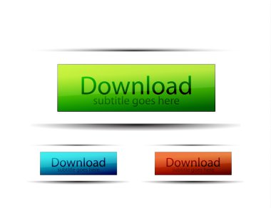 parlak download düğmeleri