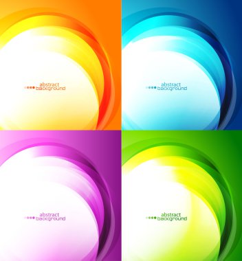 Abstract backgrounds clipart