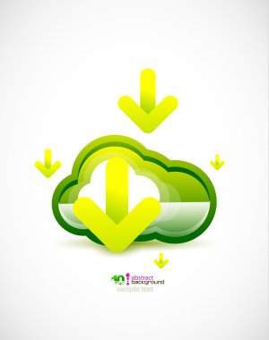 Cloud icon clipart