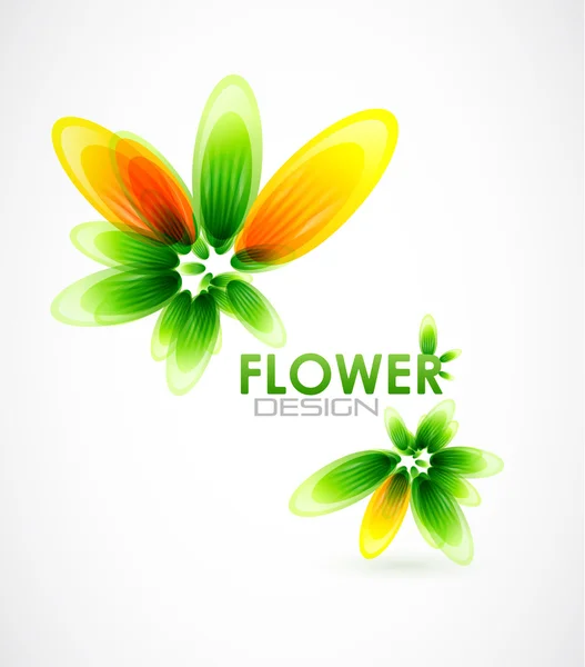 Abstract flower background — Stock Vector