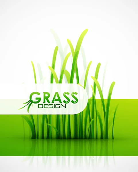 Vektor gräs bakgrund — Stock vektor