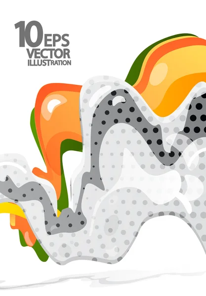 Аннотация Vector Smoke Background — стоковый вектор