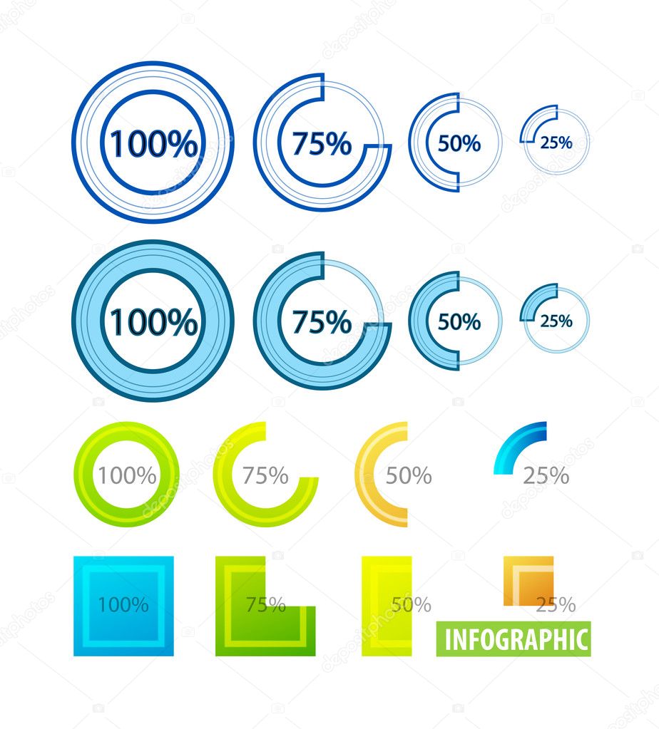 Infographics elements