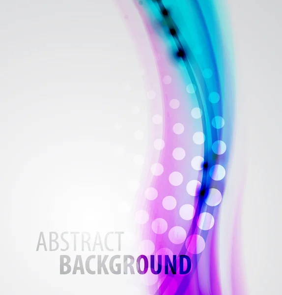 Abstract blur waves background — Stock Vector