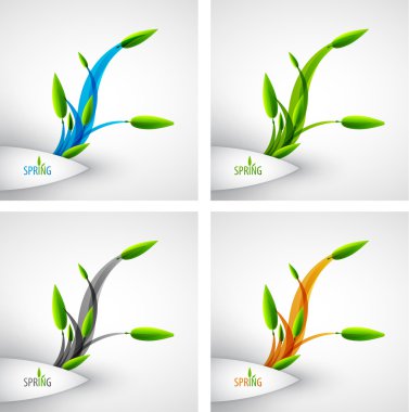 vektör bahar kavramı