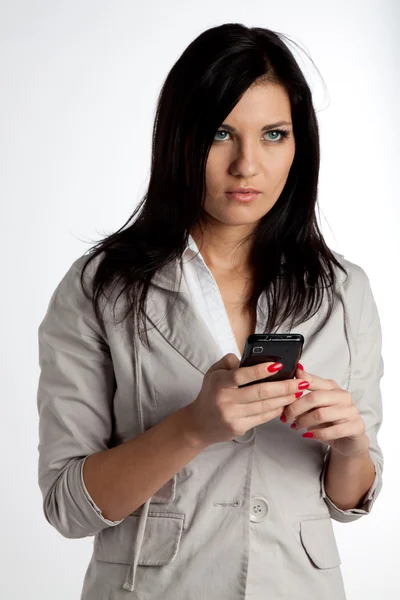 Receiving SMS — Stock Photo, Image