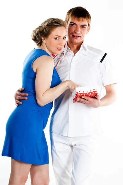 Gift of a woman — Stock Photo, Image