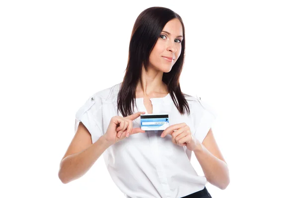 Compras con tarjeta de crédito — Foto de Stock