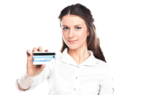 Compras con tarjeta de crédito — Foto de Stock