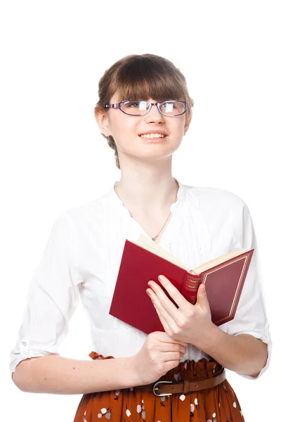 Egy fiatal lány diák — Stock Fotó
