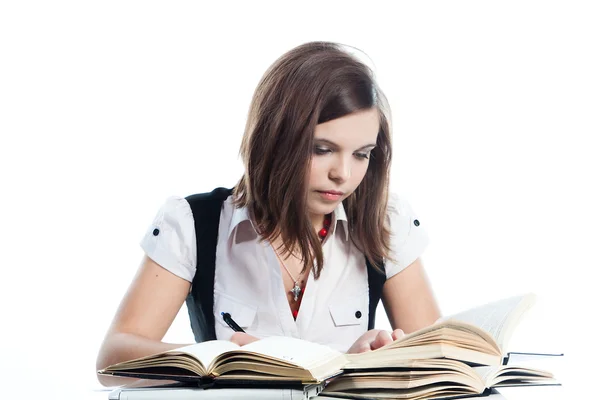 A young girl student — Stock Photo, Image