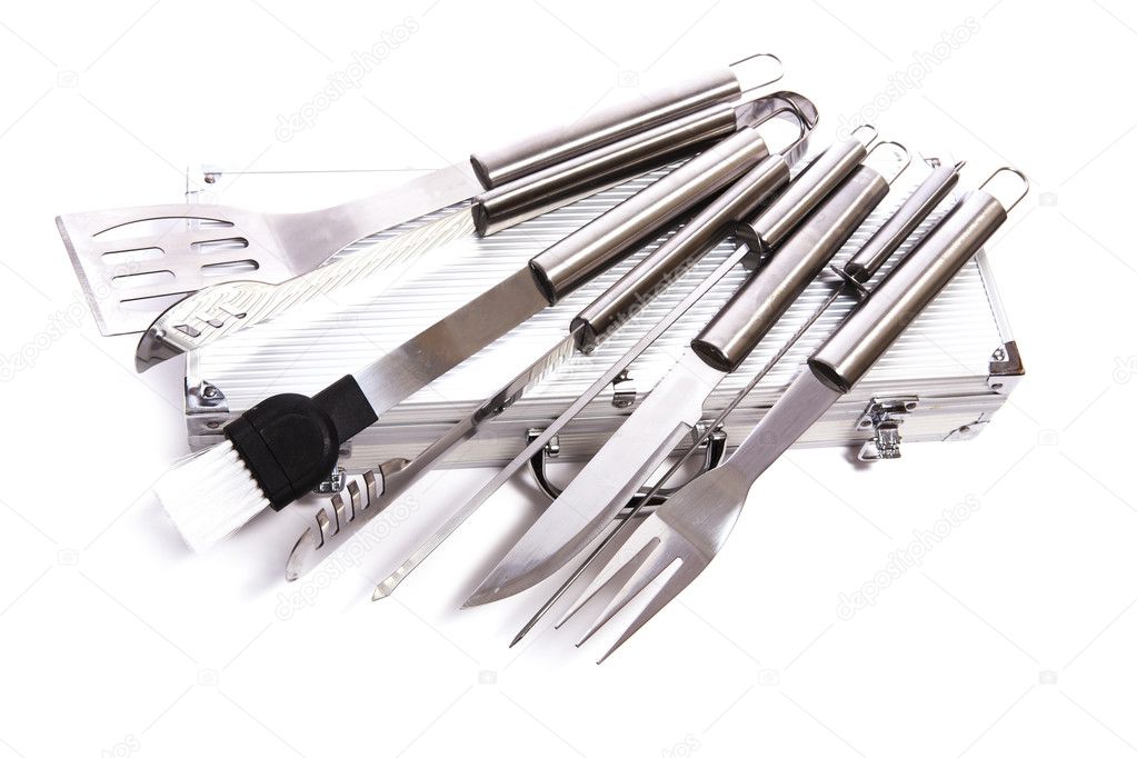 Set of BBQ tools