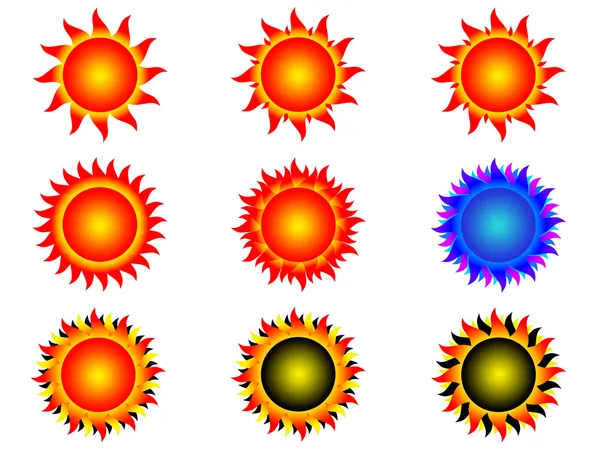 Símbolo del sol —  Fotos de Stock