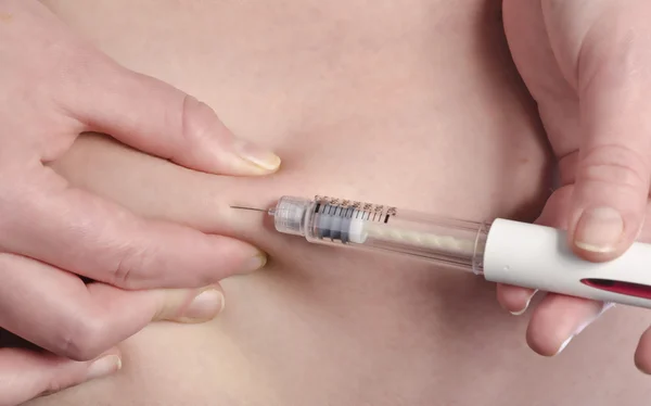 stock image Insulin injection