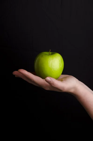 Gröna appel — Stockfoto